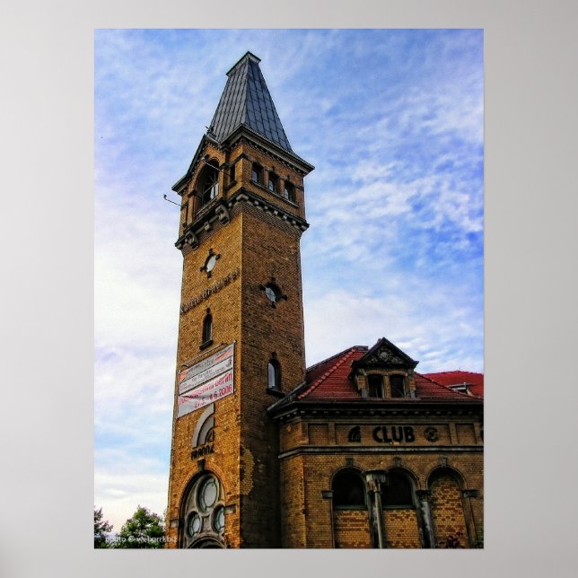 Poster de Berlim Edifícios (Alemanha) (Frente)