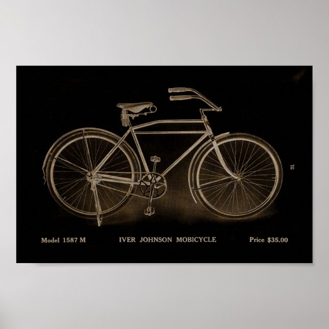 poster De Bicicleta De Bicicleta De 1915 (Frente)