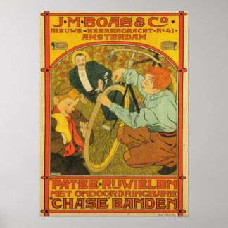Poster de Bicicleta J.M Boas & Co