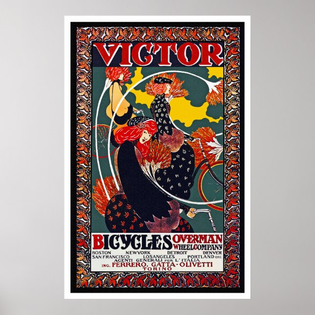 Poster de bicicleta: Victor Bicicletas - William B (Frente)