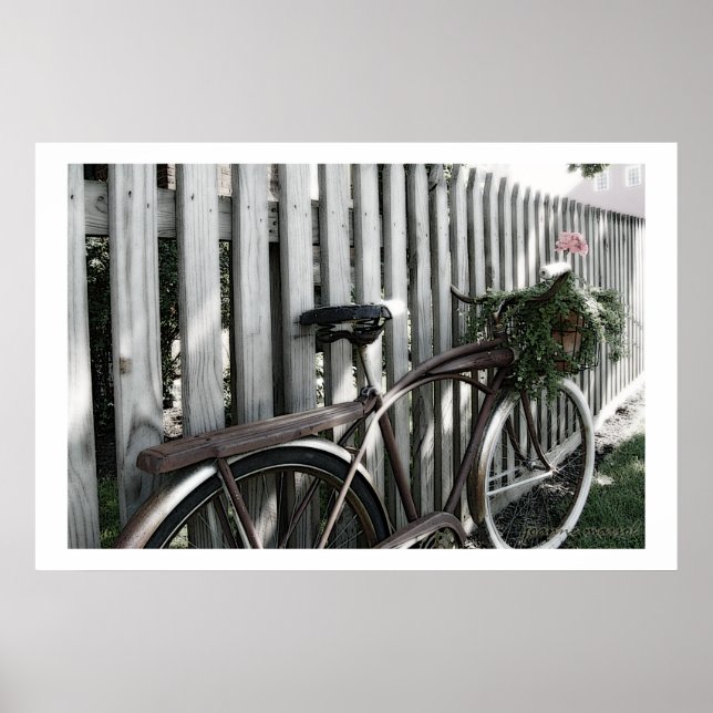 Poster de Bicicleta Vintage1 (Frente)