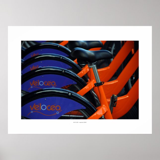 Poster DE BICICLETAS (Frente)