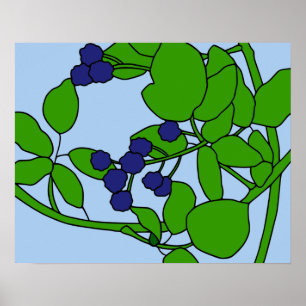 Poster de Blackberry Motif