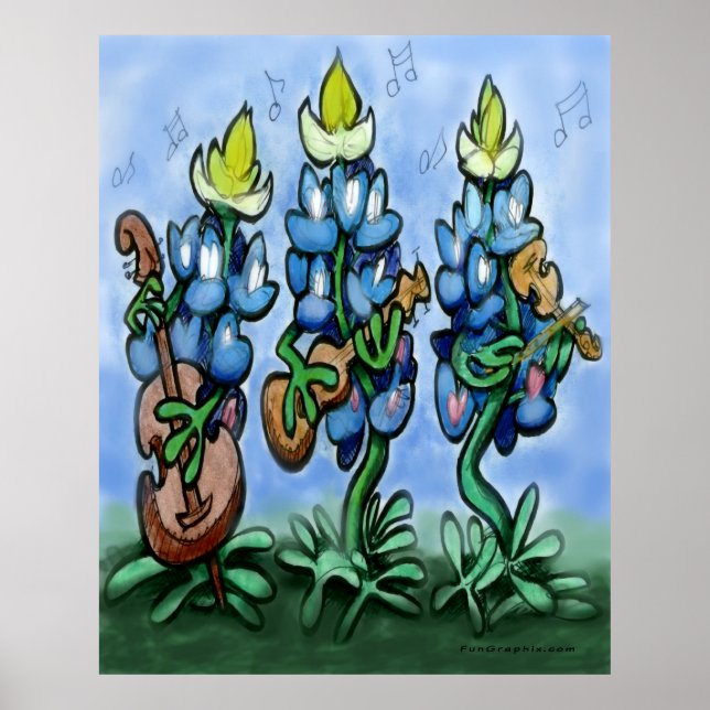 Poster de Blinhos Blues (Frente)