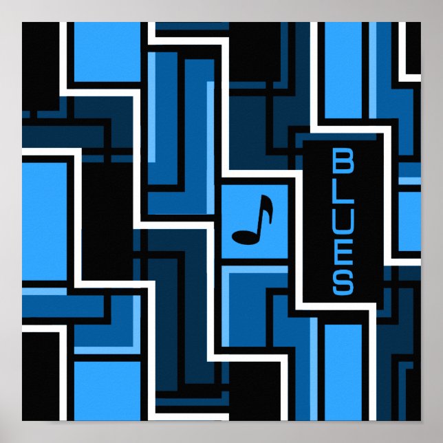 Poster de Blues (Frente)