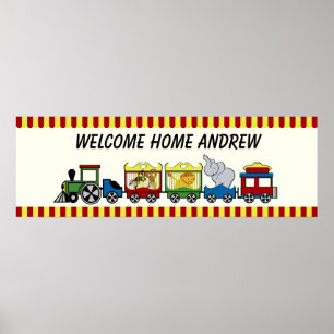 Poster de Boas-vindas do Circus Train