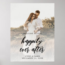 Poster de Boas-vindas do Elegant Wedding