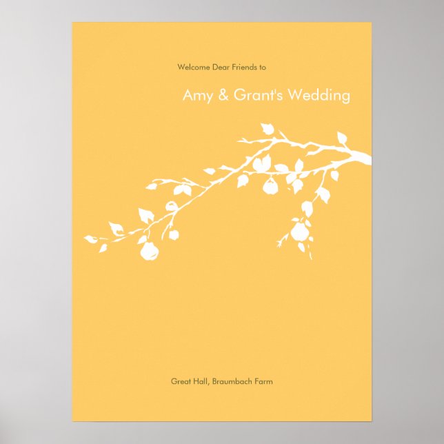 Poster de boas-vindas - Uma pera Excelente (Frente)