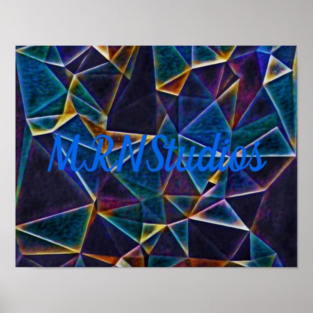 Poster de bolhas quebradas (Frente)