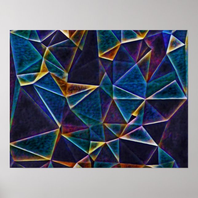 Poster de bolhas quebradas (Frente)