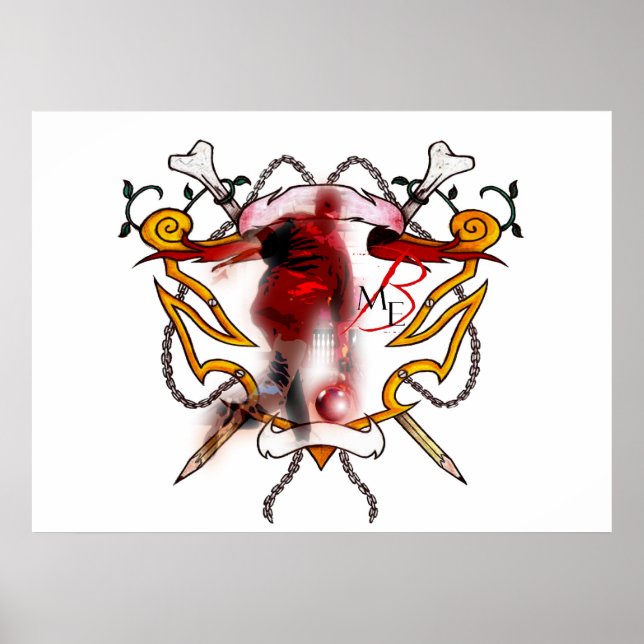 Poster de "Boliche" brutal (Frente)