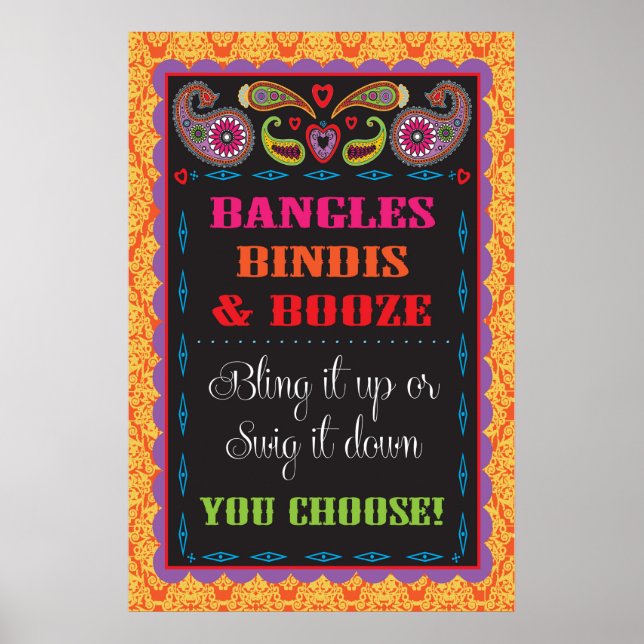 Poster de Bollywood Booze (Frente)