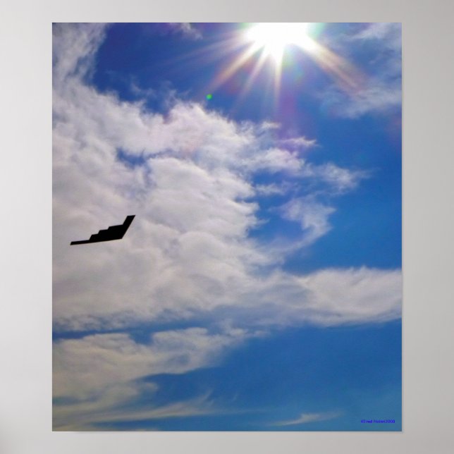 Poster de Bombardeiro Furtivo (Frente)