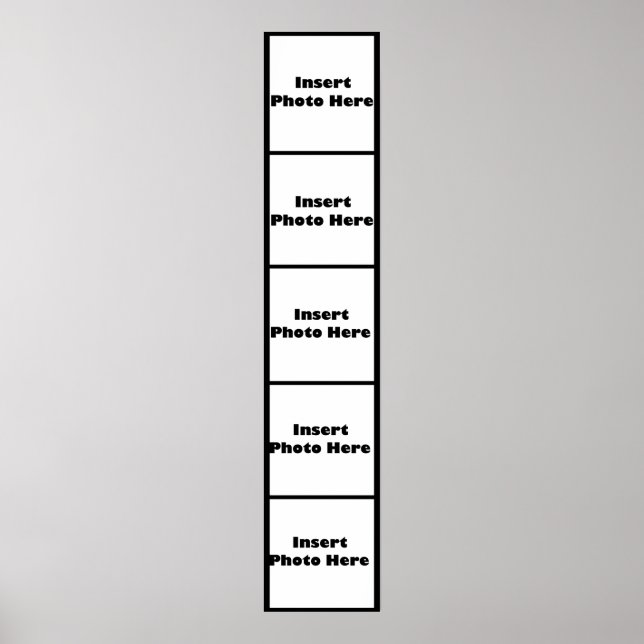 Poster de Booth de Foto Personalizável (Frente)