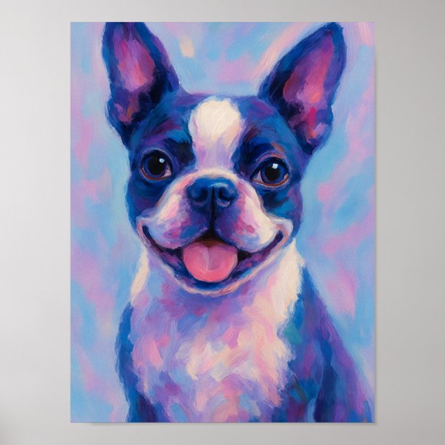 Poster de Boston Terrier (Frente)