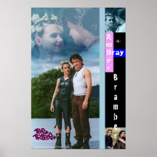 Poster de Bramber - âmbar e zurro