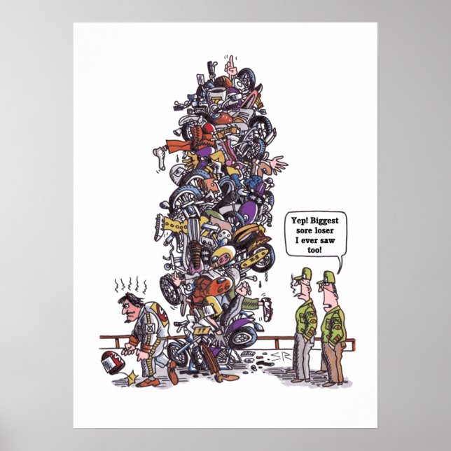 Poster de brilho do maior servidor perdido (Frente)