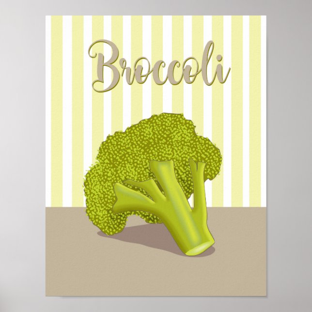Poster de brócolis (Frente)