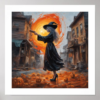 Poster de Bruxa de Casting Ortográfico