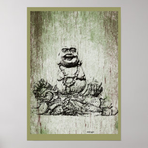Poster de Buddha do jade