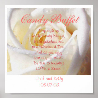 Poster de Buffet de chocolate