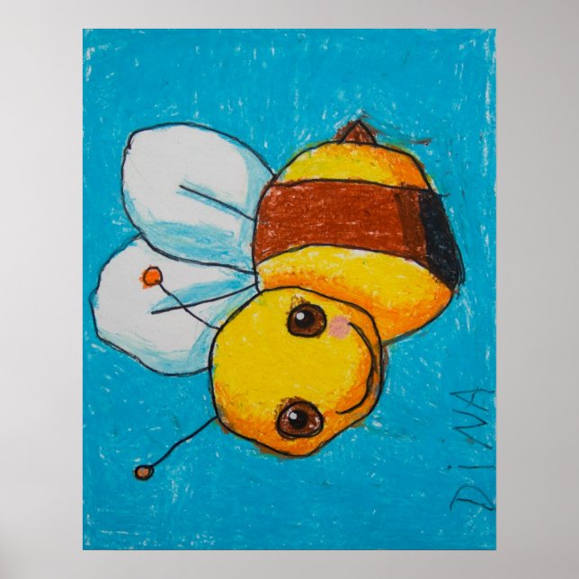 Poster de Bumblebee de Dina (Frente)