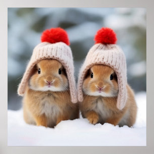 Poster de Bunnies de Neve