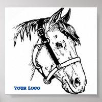 Poster de Cabeça de Cavalo