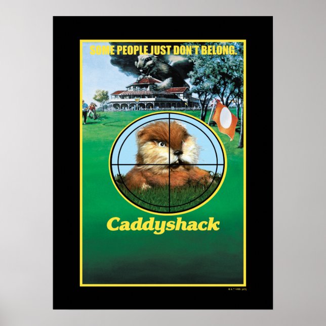 Poster de Caddyshack (Frente)
