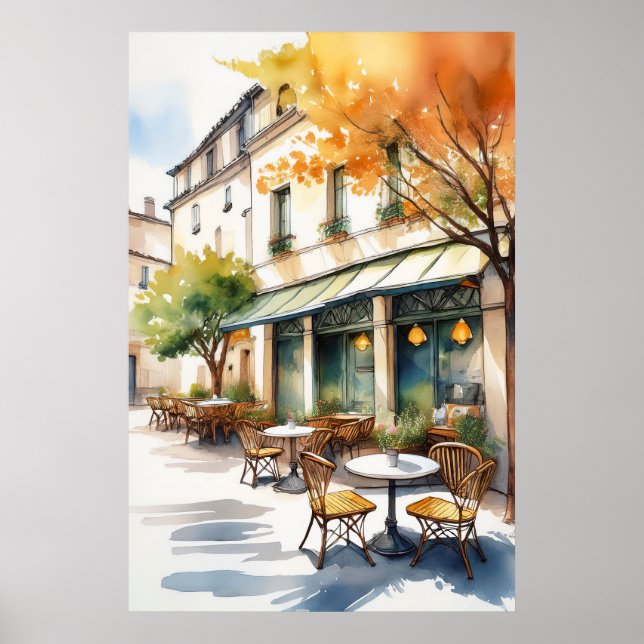 Poster de Café Externo (Frente)