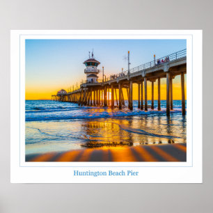 Poster de Cais de Praia de Huntington