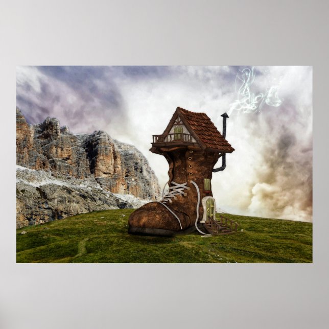 poster de calçado antigo (Frente)