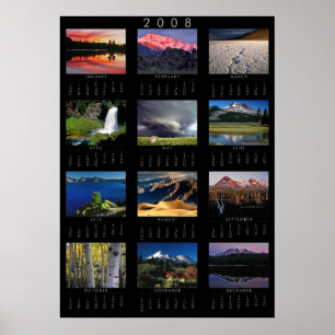 poster de Calendário 2008