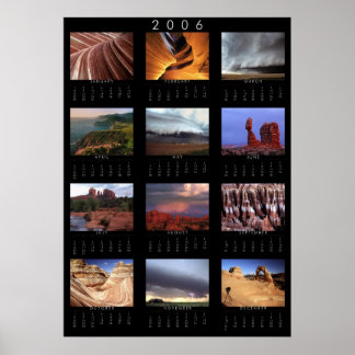 poster de Calendário de Paisagem 2006