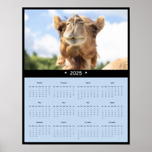 poster de Calendário de Parede 2025