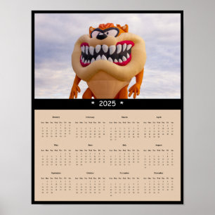 poster de Calendário de Parede de Balões de Ar Que