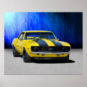 poster de Camaro, 1969