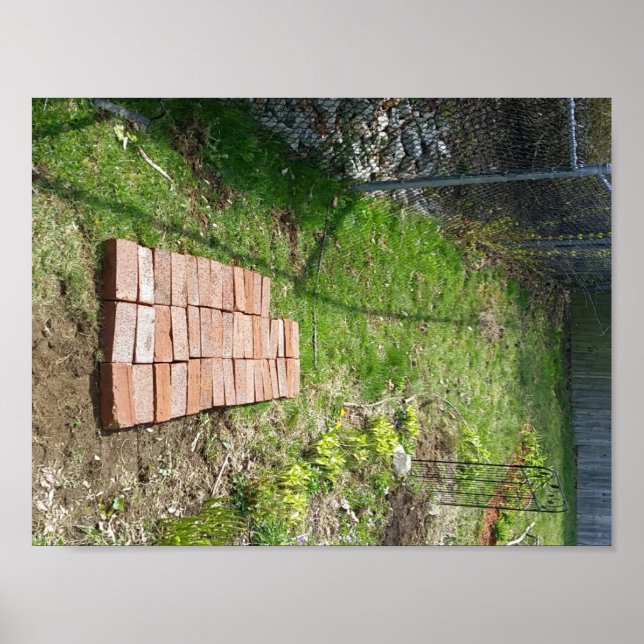 poster de caminho de jardim (Frente)