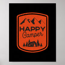 Poster de Camper Feliz