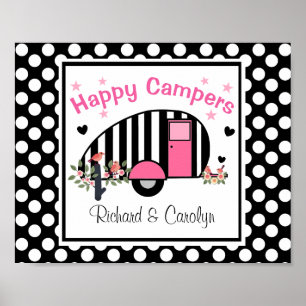 Poster de Campers Felizes Personalizados