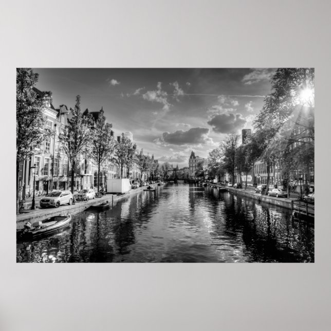 poster de canal amsterdam (Frente)