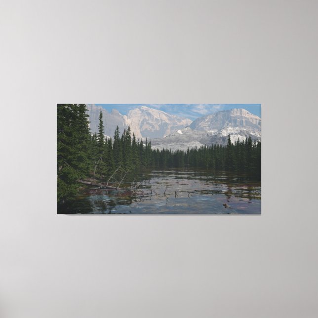 poster de canvas de 60" x 40" com imagem "Boreal S (Frente)