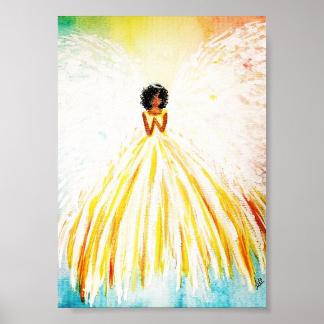 Poster de Canvas de de  Premium de Angel Bright (5 (Frente)