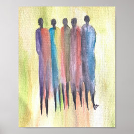 Poster de Canvas Premium do KINGSMEN (8x10)