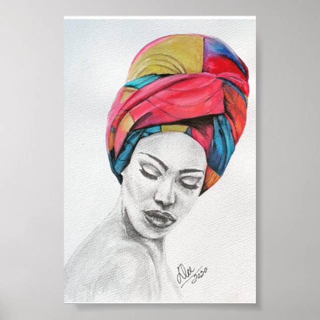 POSTER de Canvas Premium QUEENIFICENT (4x6) (Frente)