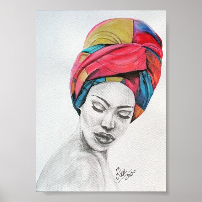 POSTER de Canvas Premium QUEENIFICENT (5x7) (Frente)