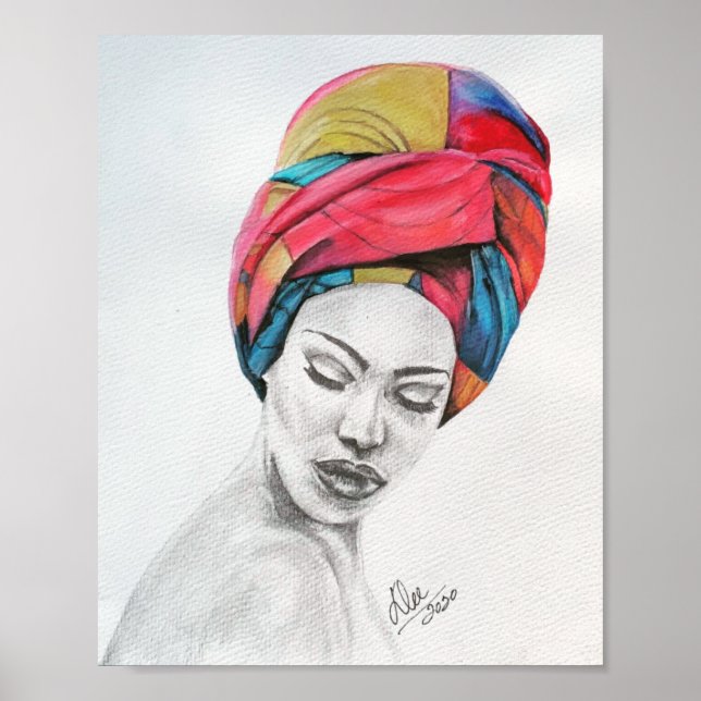 POSTER de Canvas Premium QUEENIFICENT (8x10) (Frente)