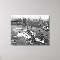 POSTER de canvas USS 19"x25"