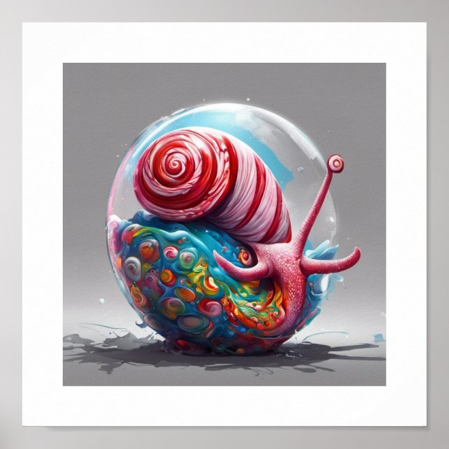 Poster de caracol (Frente)