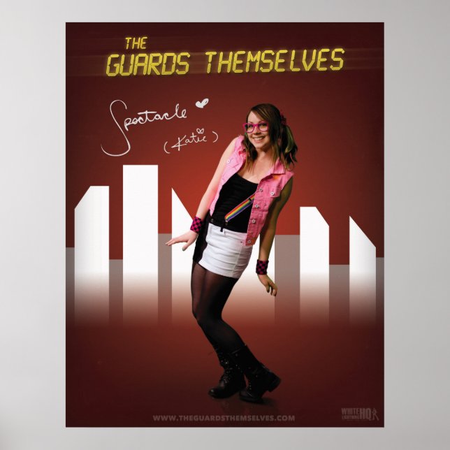 Poster de caráter espetáculo (Frente)